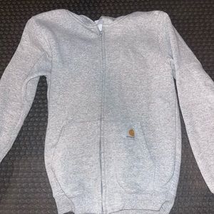Carhartt Gray Hoodie Zip up